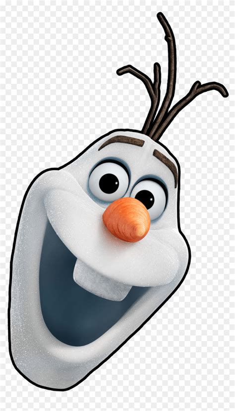 Olaf Head Printable